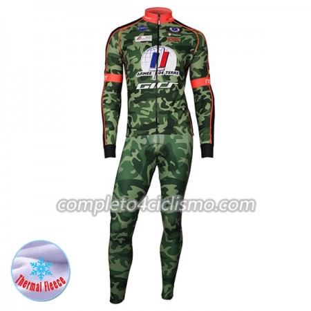 Completo Maglia ML + Pantaloncino con bretelle ML 2017 Armee De Terre N001 Winter Invernale Completo Maglia ML + Pantaloncino con bretelle ML 2017 Armee De Terre N001 Winter Invernale